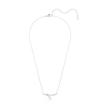 Collana catena Swarovski Matrix lega argento e zirconi MISURA UNICA