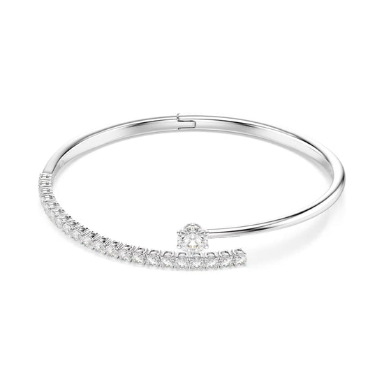 Bracciale rigido Swarovski Matrix lega argento e zirconi 15,7 cm