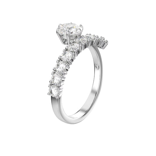 Anello aperto Swarovski Matrix lega argento e zirconi 10