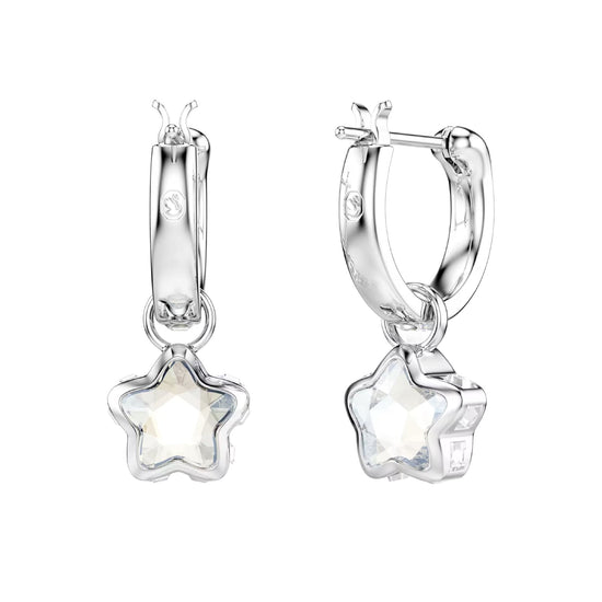 Orecchini Swarovski Chroma lega argento e cristalli stella MISURA UNICA