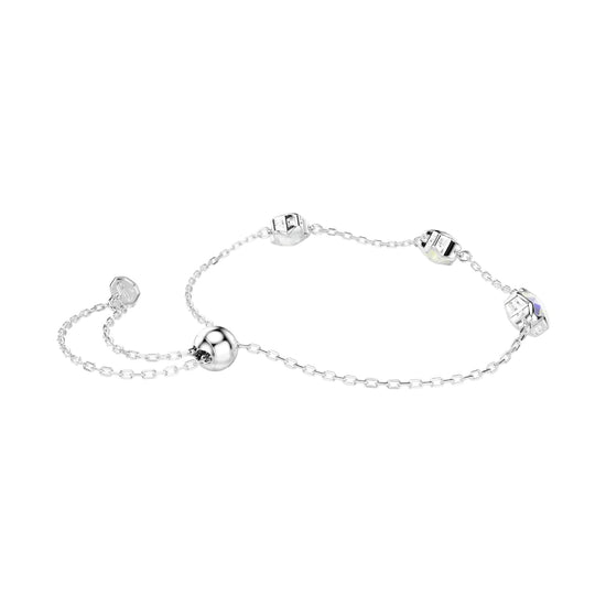 Bracciale Swarovski Chroma lega argento e cristalli stella 24 cm