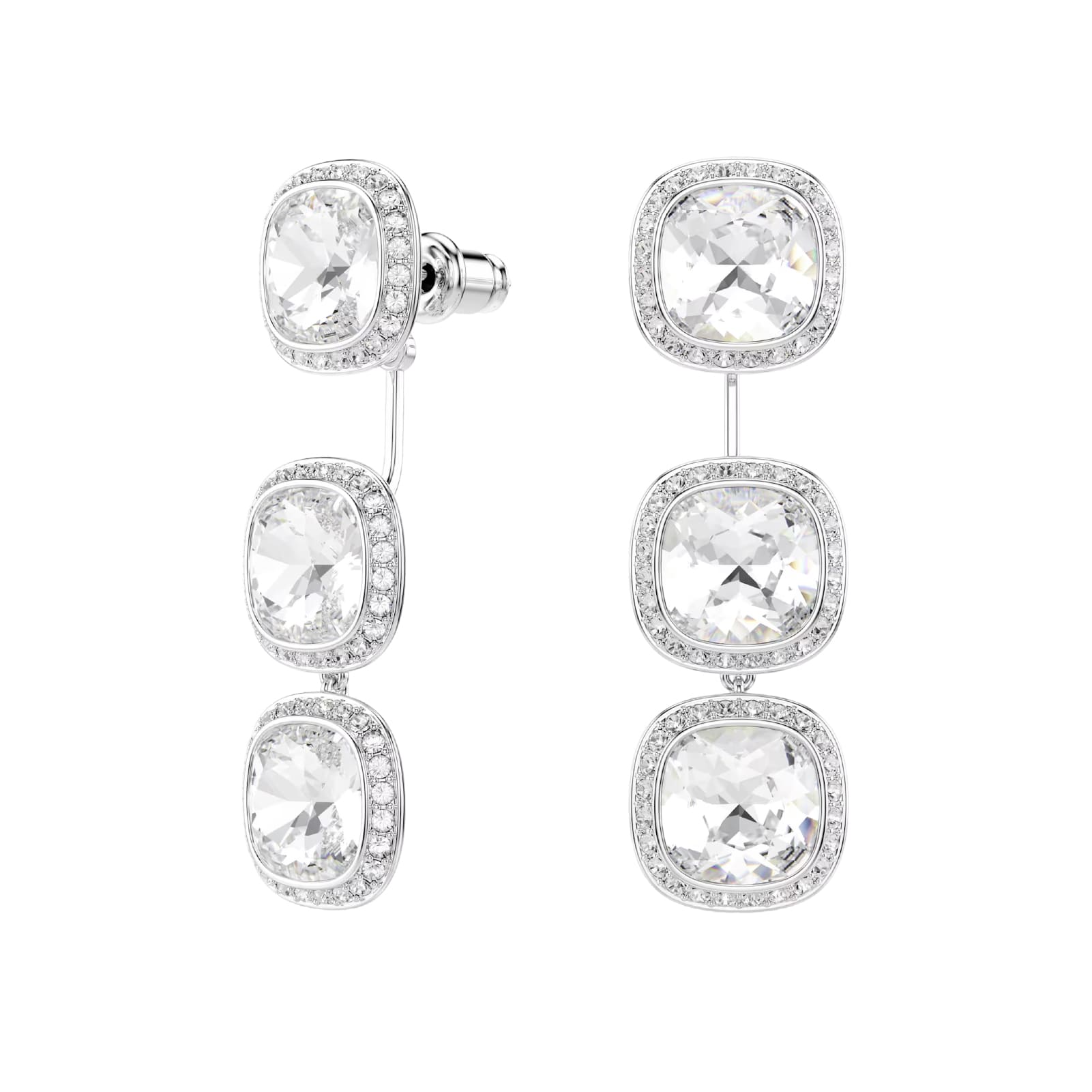Orecchini lobo e pendenti Swarovski Una Angelic cristalli