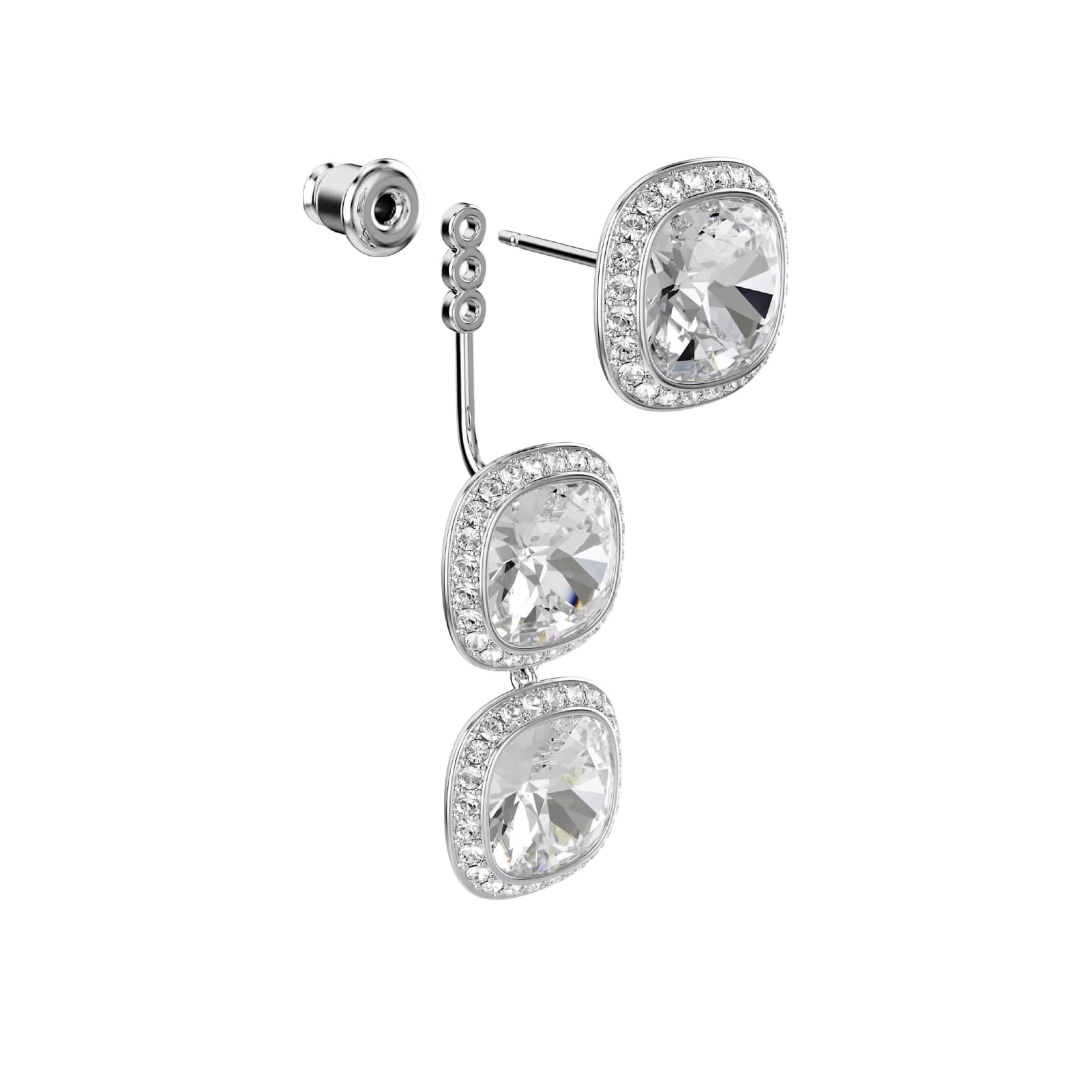 Orecchini lobo e pendenti Swarovski Una Angelic cristalli MISURA UNICA