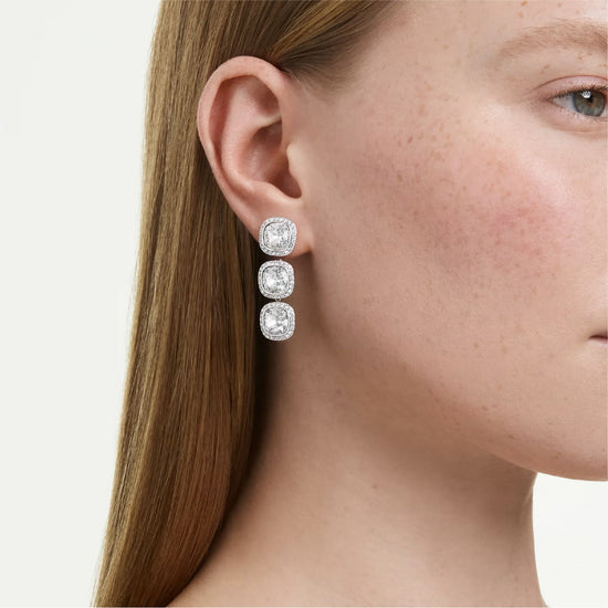 Orecchini lobo e pendenti Swarovski Una Angelic cristalli MISURA UNICA