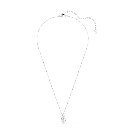 Collana catena Swarovski Swan lega argento e zirconi MISURA UNICA