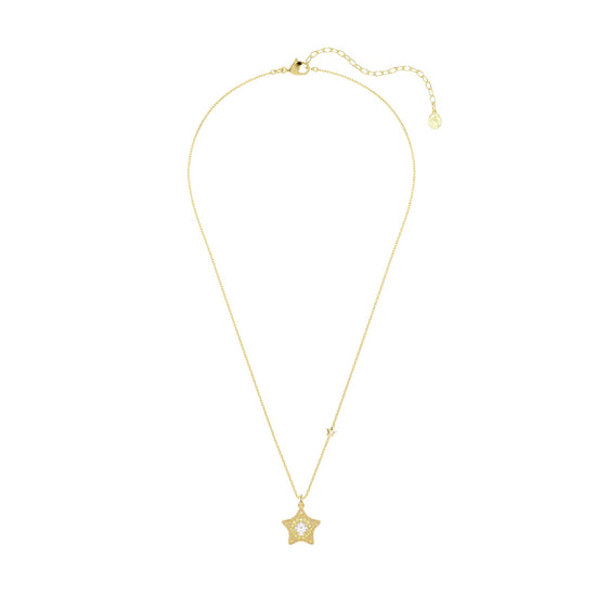 Collana Swarovski Sublima in lega oro e cristalli con stella MISURA UNICA