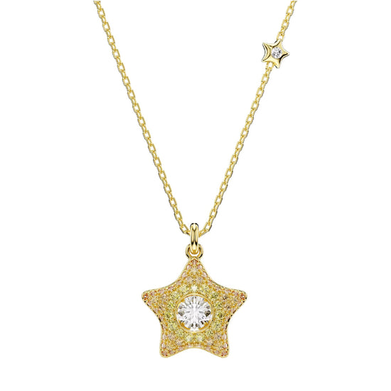 Collana Swarovski Sublima in lega oro e cristalli con stella MISURA UNICA