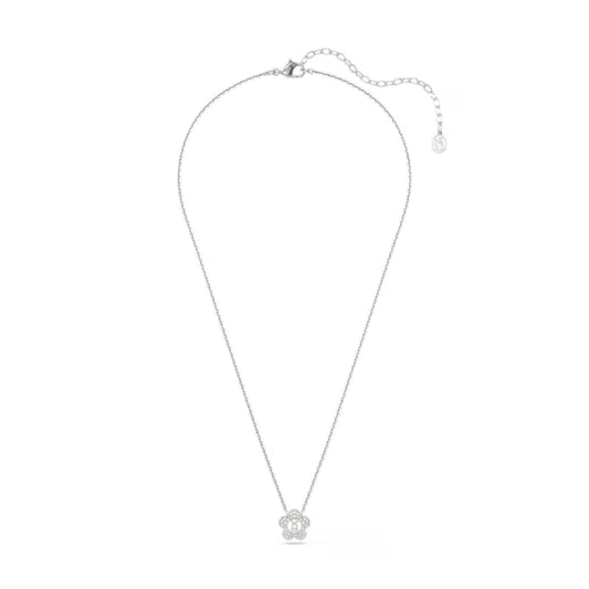 Collana Ariana Grande x Swarovski con fiore e perla centrale MISURA UNICA