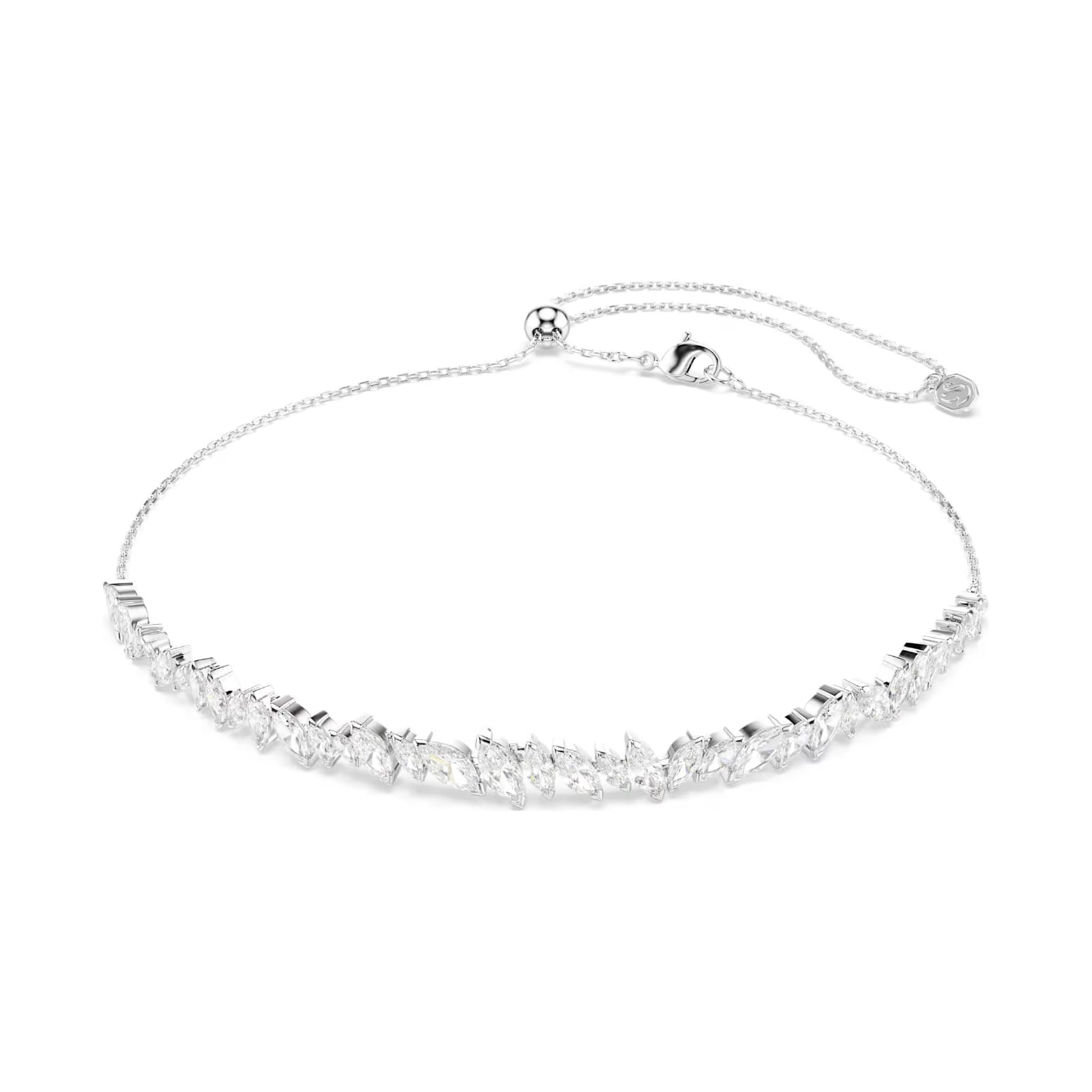 Collana girocollo Swarovski Mesmera lega argento e zirconi