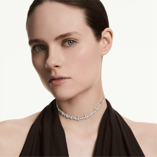 Collana girocollo Swarovski Mesmera lega argento e zirconi MISURA UNICA