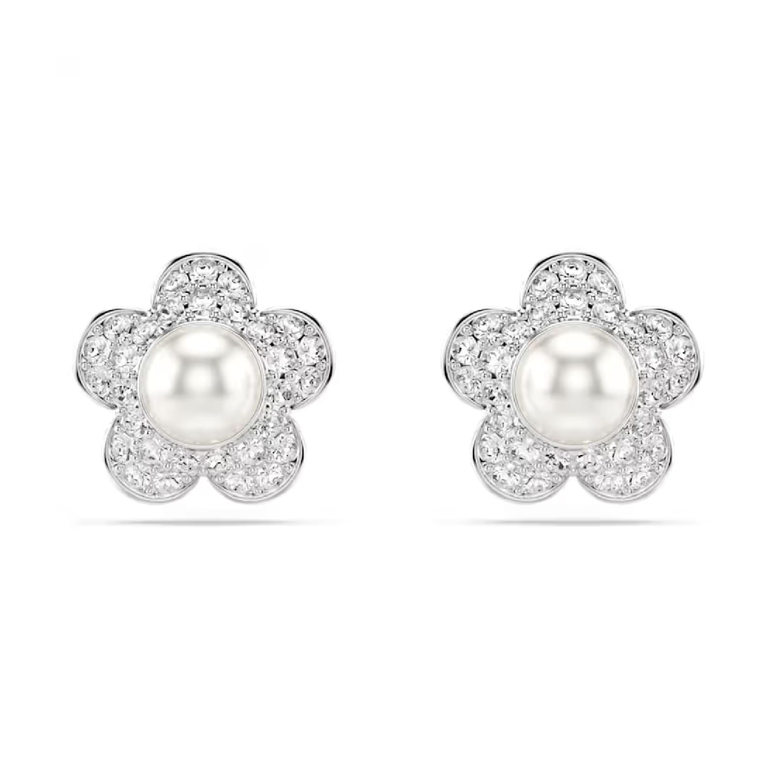 Orecchini lobo Ariana Grande x Swarovski con fiore e perla