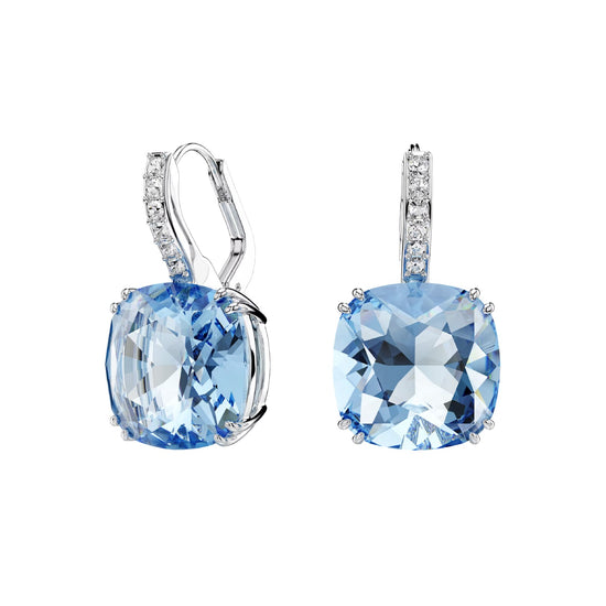 Orecchini pendenti Swarovski Millenia con cristallo blu MISURA UNICA