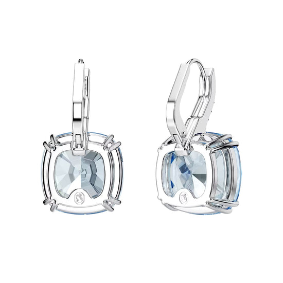 Orecchini pendenti Swarovski Millenia con cristallo blu MISURA UNICA