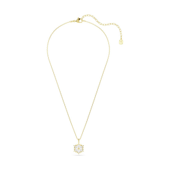 Collana catena Swarovski Magic lega oro fiocco di neve MISURA UNICA