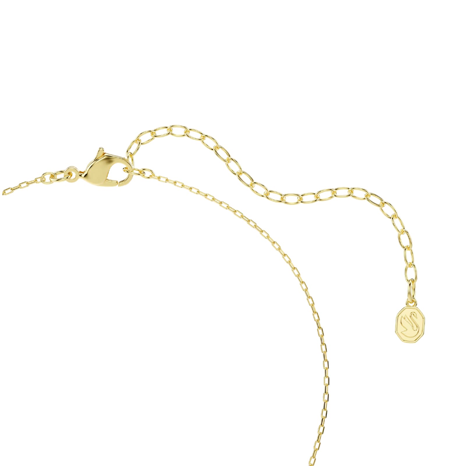 Collana catena Swarovski Magic lega oro fiocco di neve MISURA UNICA