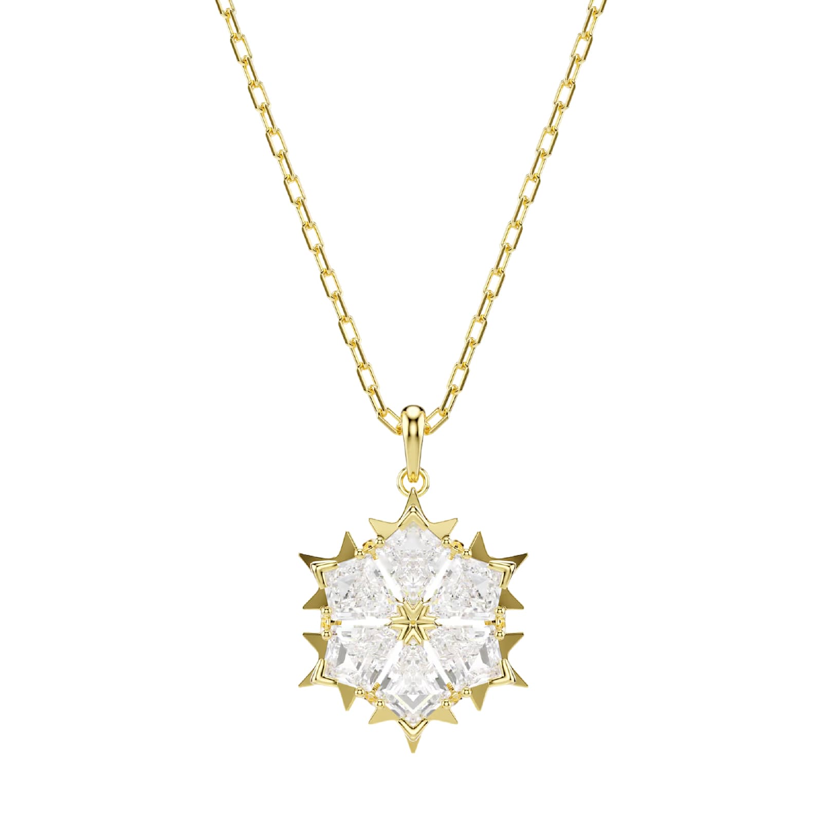 Set orecchini e collana Swarovski Magic fiocco di neve MISURA UNICA