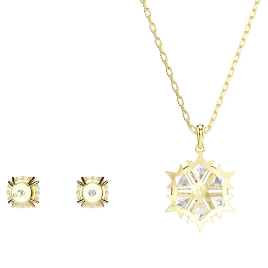 Set orecchini e collana Swarovski Magic fiocco di neve MISURA UNICA