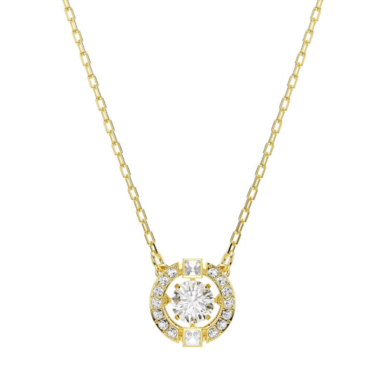 Collana catena Swarovski Una Angelic in lega oro e zirconi MISURA UNICA