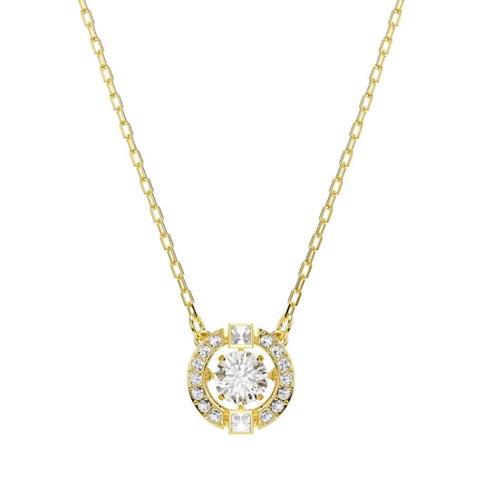 Collana catena Swarovski Una Angelic in lega oro e zirconi MISURA UNICA
