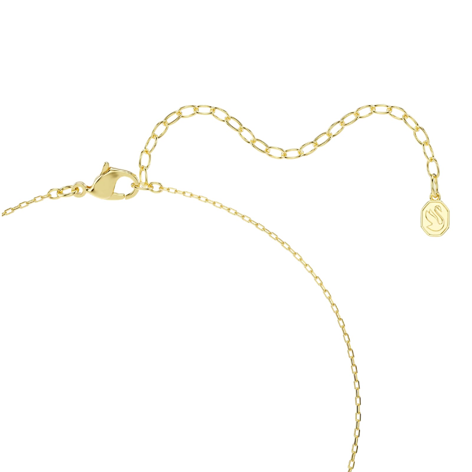 Collana catena Swarovski Una Angelic in lega oro e zirconi MISURA UNICA