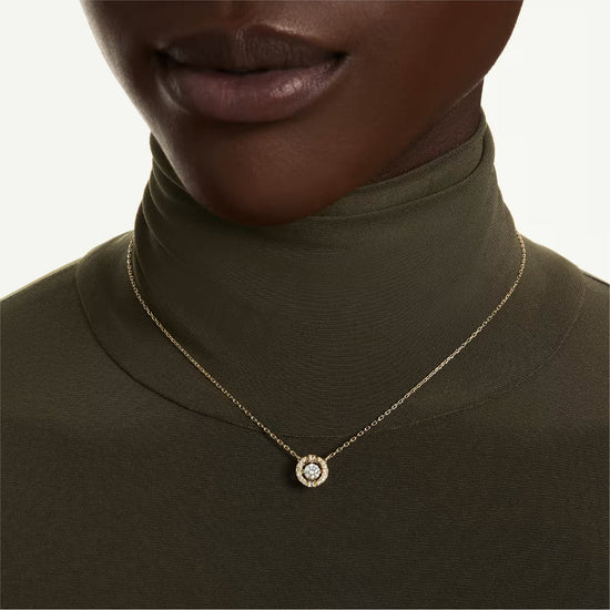 Collana catena Swarovski Una Angelic in lega oro e zirconi MISURA UNICA
