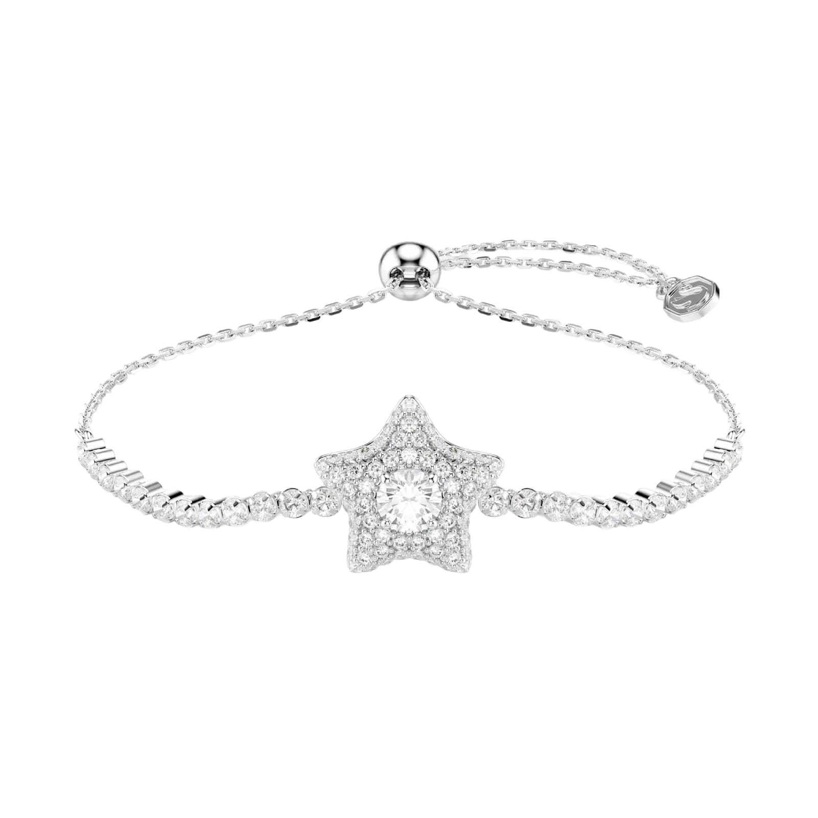 Bracciale regolabile Swarovski Sublima lega e zirconi stella