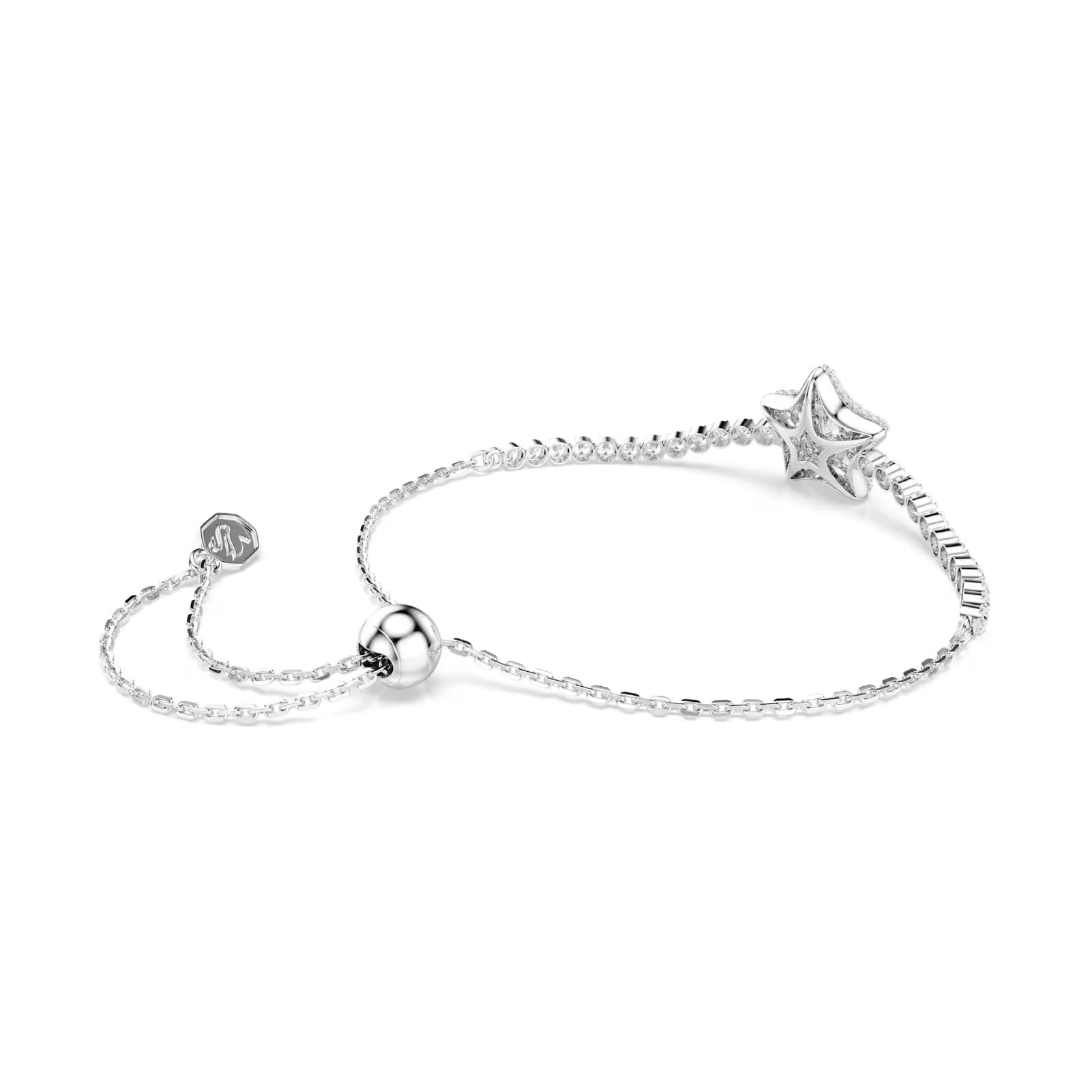 Bracciale regolabile Swarovski Sublima lega e zirconi stella REGOLABILE