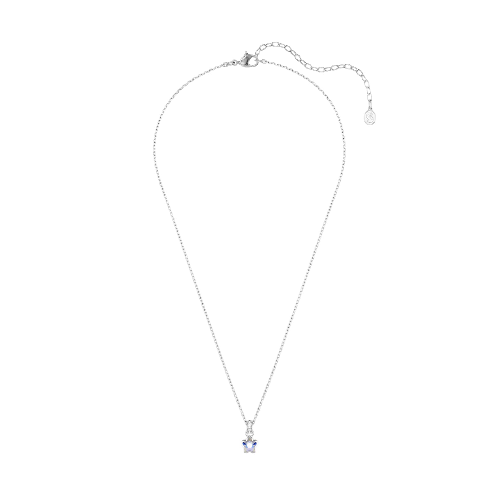Collana Swarovski Chroma lega argento e cristalli stella MISURA UNICA