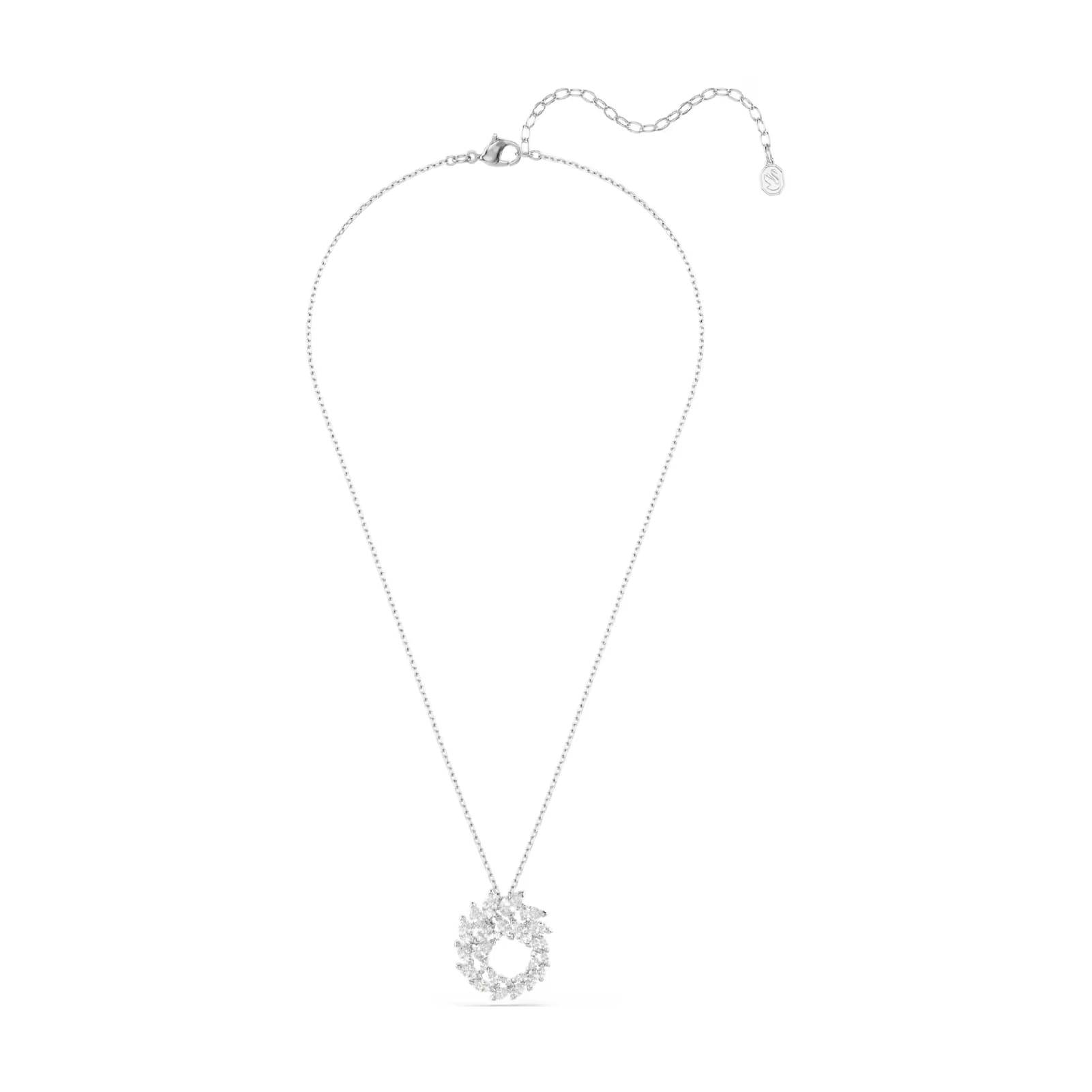 Collana pendente Swarovski Mesmera lega argento e zirconi MISURA UNICA