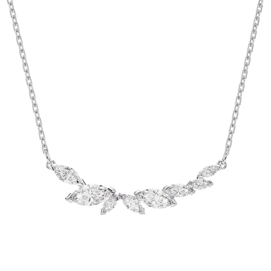 Collana catena Swarovski Mesmera lega argento e zirconi MISURA UNICA