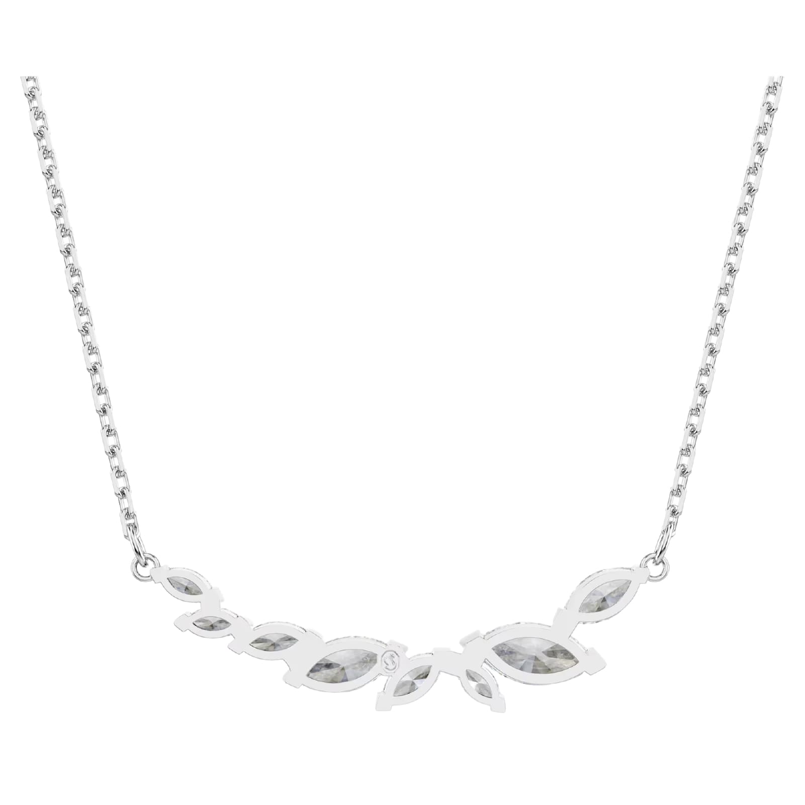 Collana catena Swarovski Mesmera lega argento e zirconi MISURA UNICA