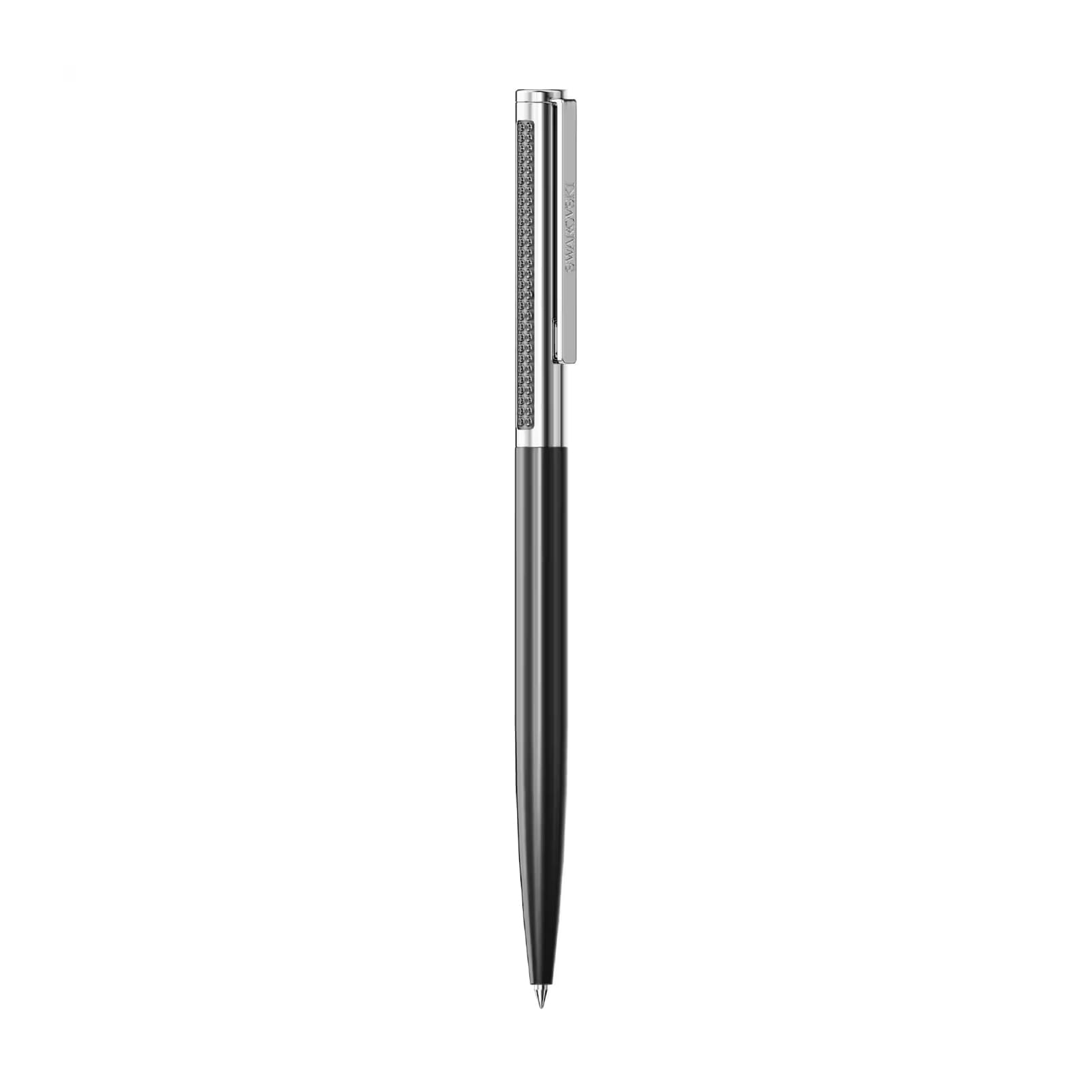 Penna a sfera Swarovski Matrix Tennis laccato nero MISURA UNICA
