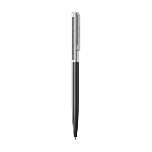 Penna a sfera Swarovski Matrix Tennis laccato nero MISURA UNICA