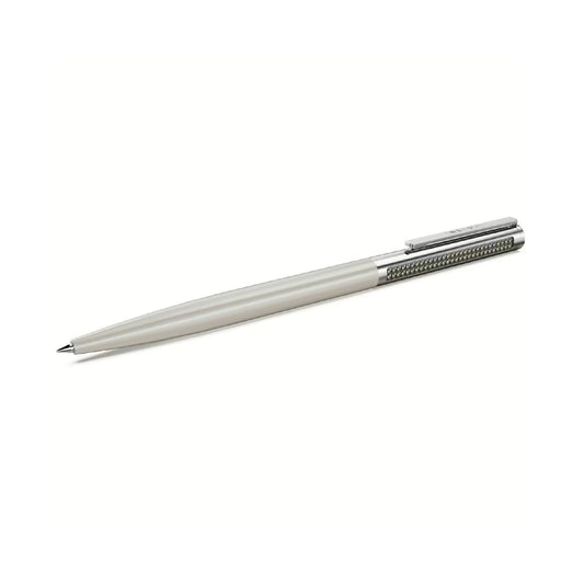 Penna a sfera Swarovski Matrix Tennis laccato grigio MISURA UNICA