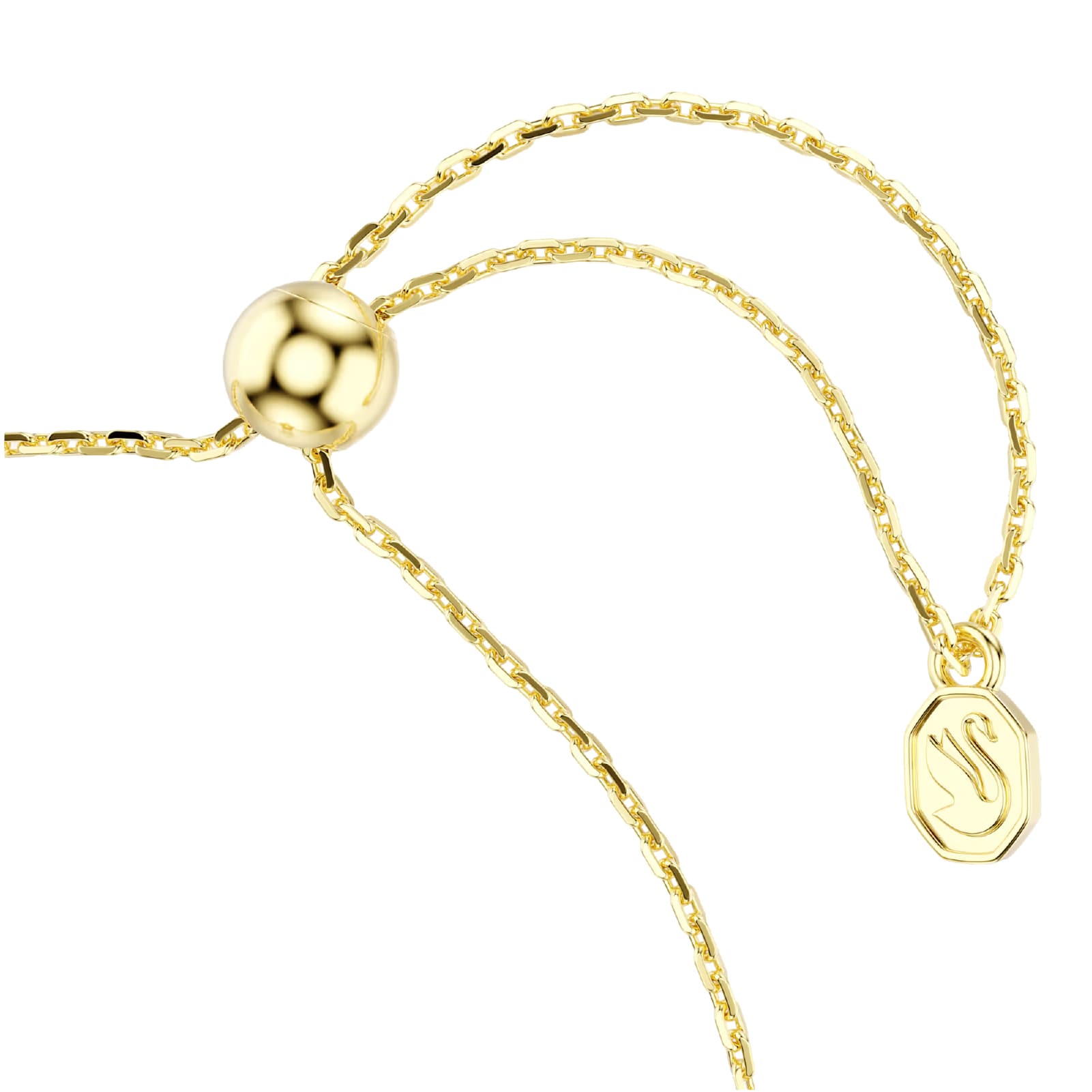 Bracciale Swarovski Sublima lega oro e cristalli con stella 24 cm