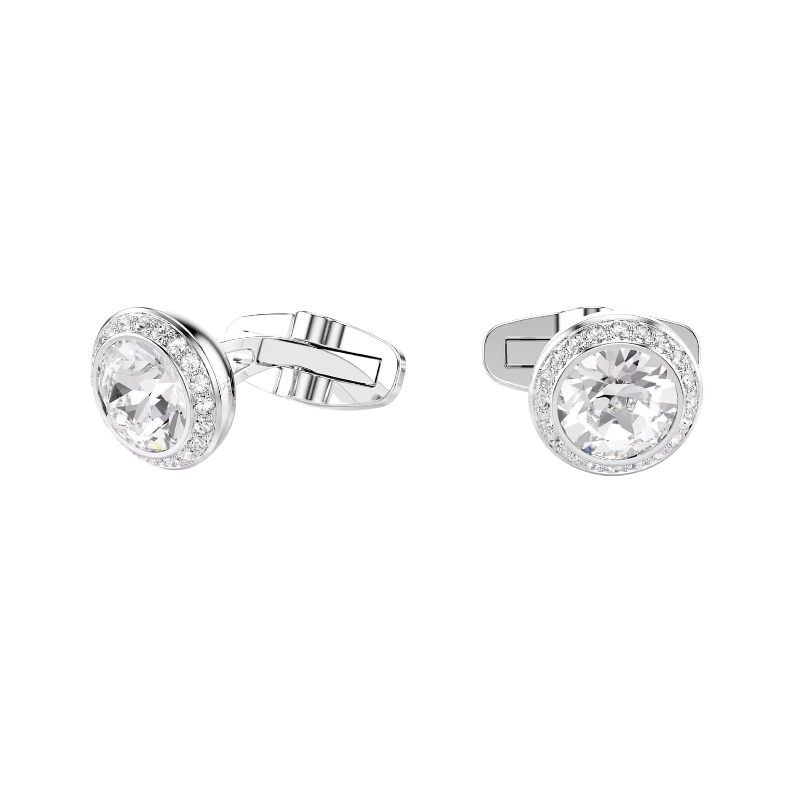 Gemelli Swarovski Una Angelic lega argento e cristalli