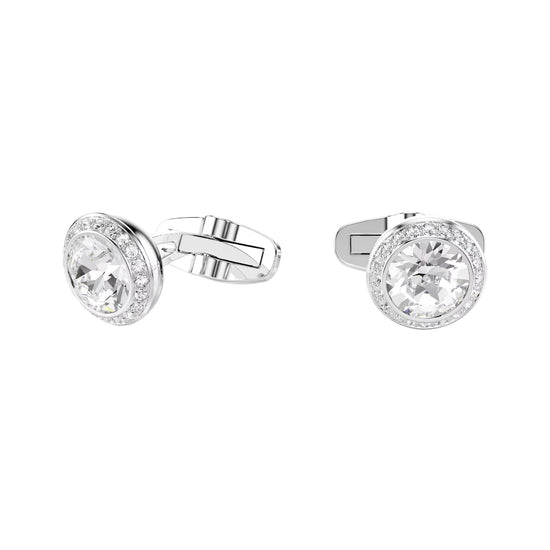 Gemelli Swarovski Una Angelic lega argento e cristalli MISURA UNICA
