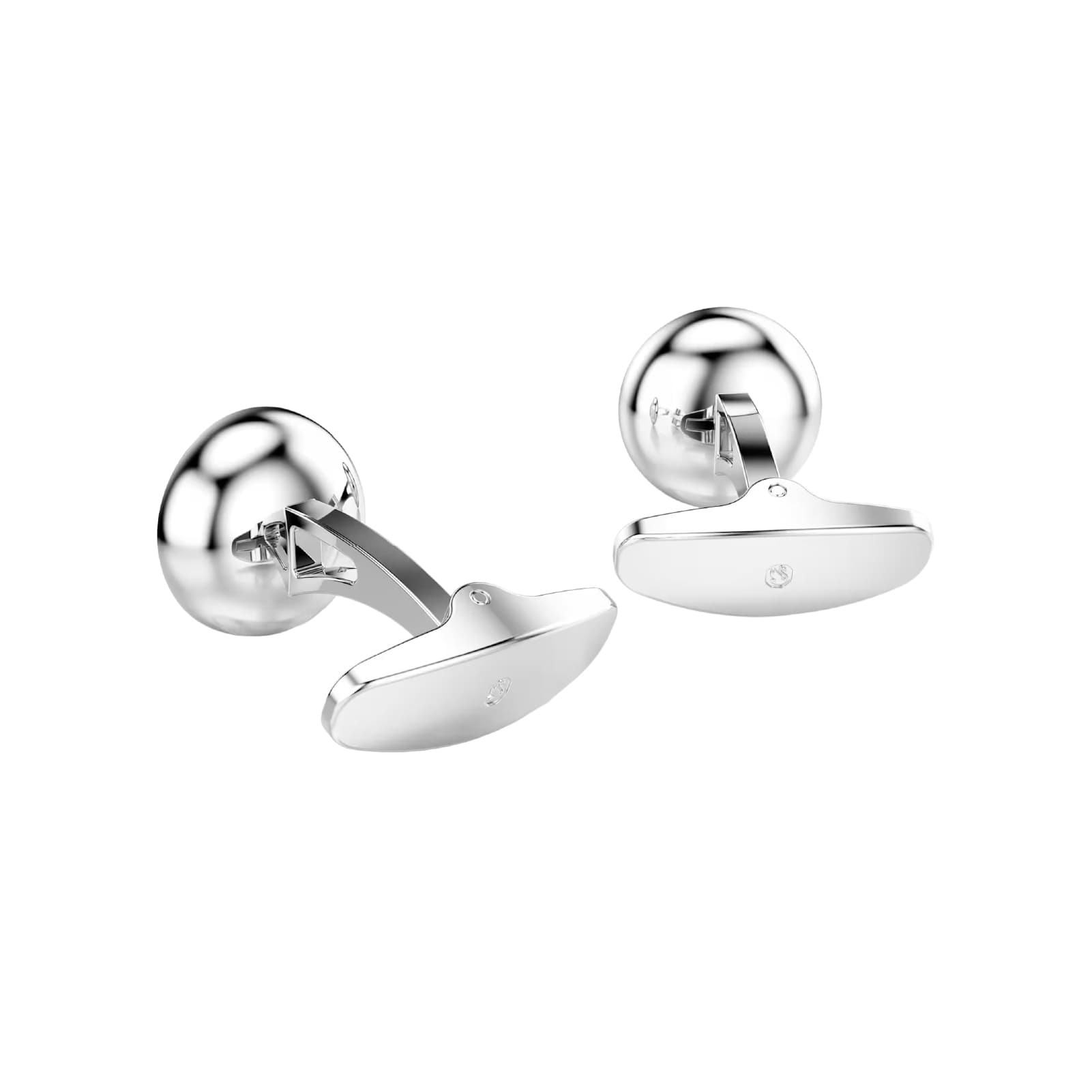 Gemelli Swarovski Una Angelic lega argento e cristalli MISURA UNICA