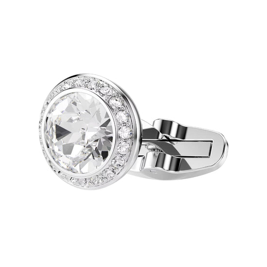 Gemelli Swarovski Una Angelic lega argento e cristalli MISURA UNICA