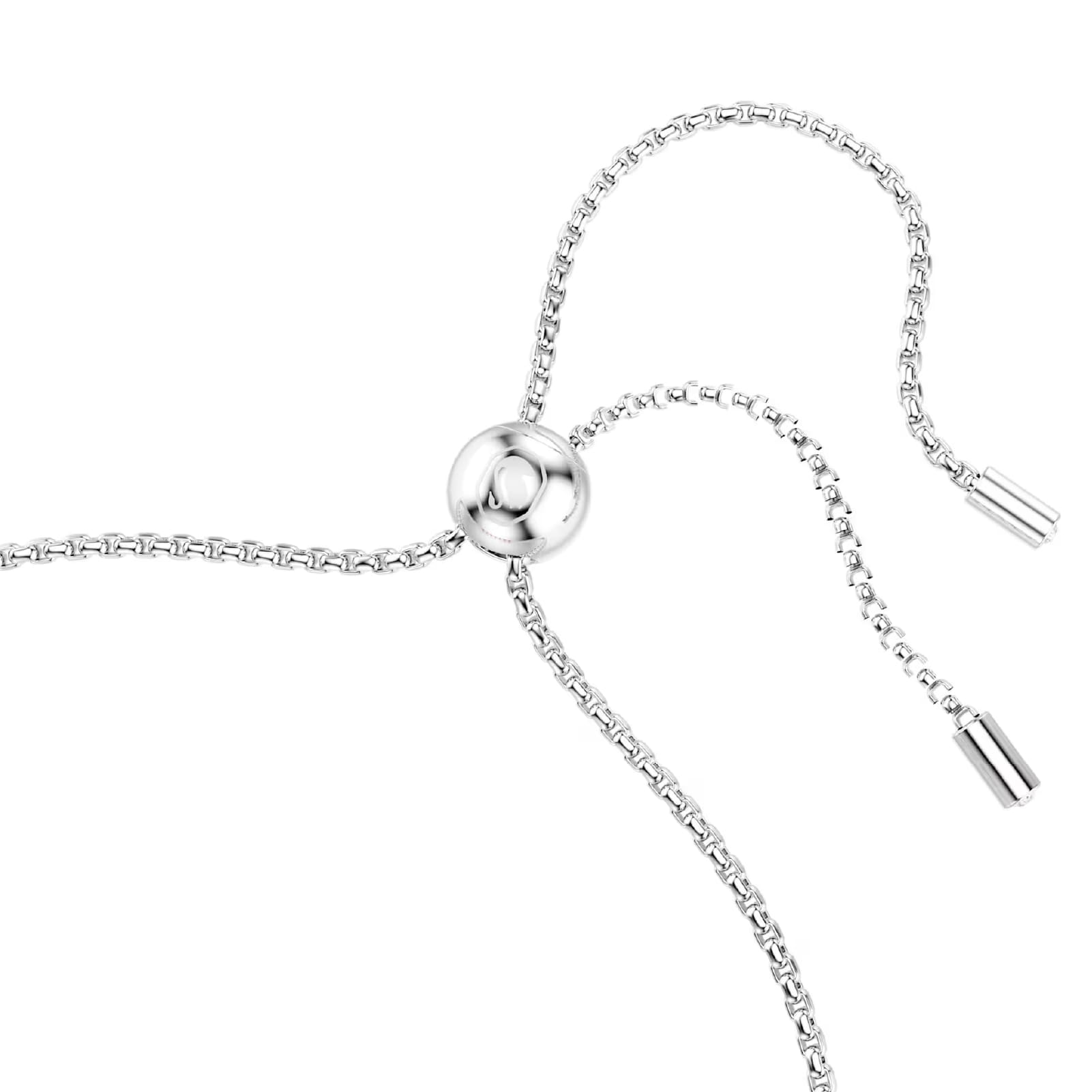 Bracciale regolabile Swarovski Matrix lega argento rosa REGOLABILE