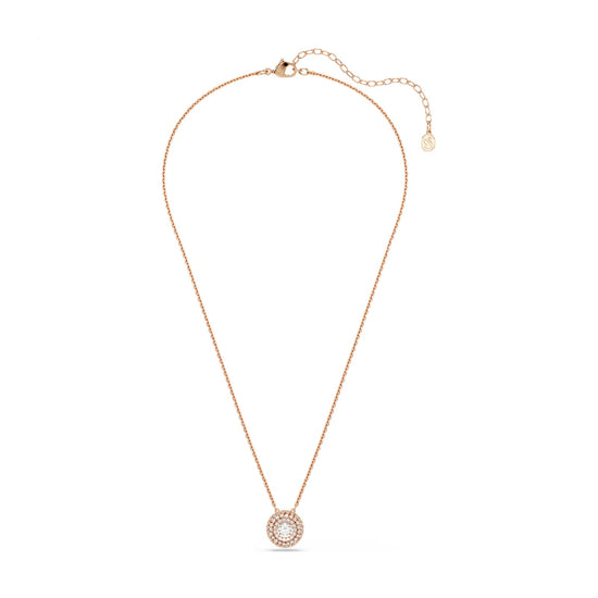 Collana pendente Swarovski Sublima lega oro rosa e zirconi MISURA UNICA