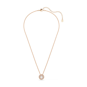 Collana pendente Swarovski Sublima lega oro rosa e zirconi MISURA UNICA