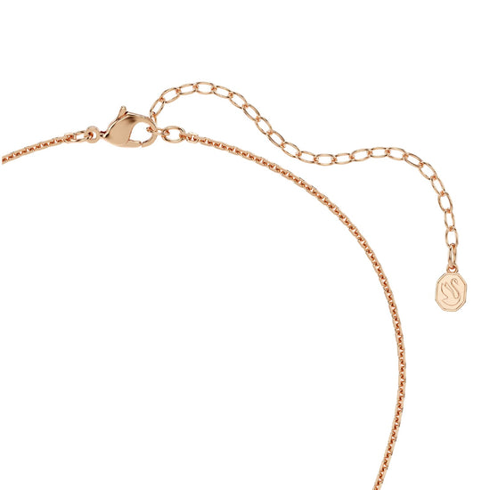 Collana pendente Swarovski Sublima lega oro rosa e zirconi MISURA UNICA