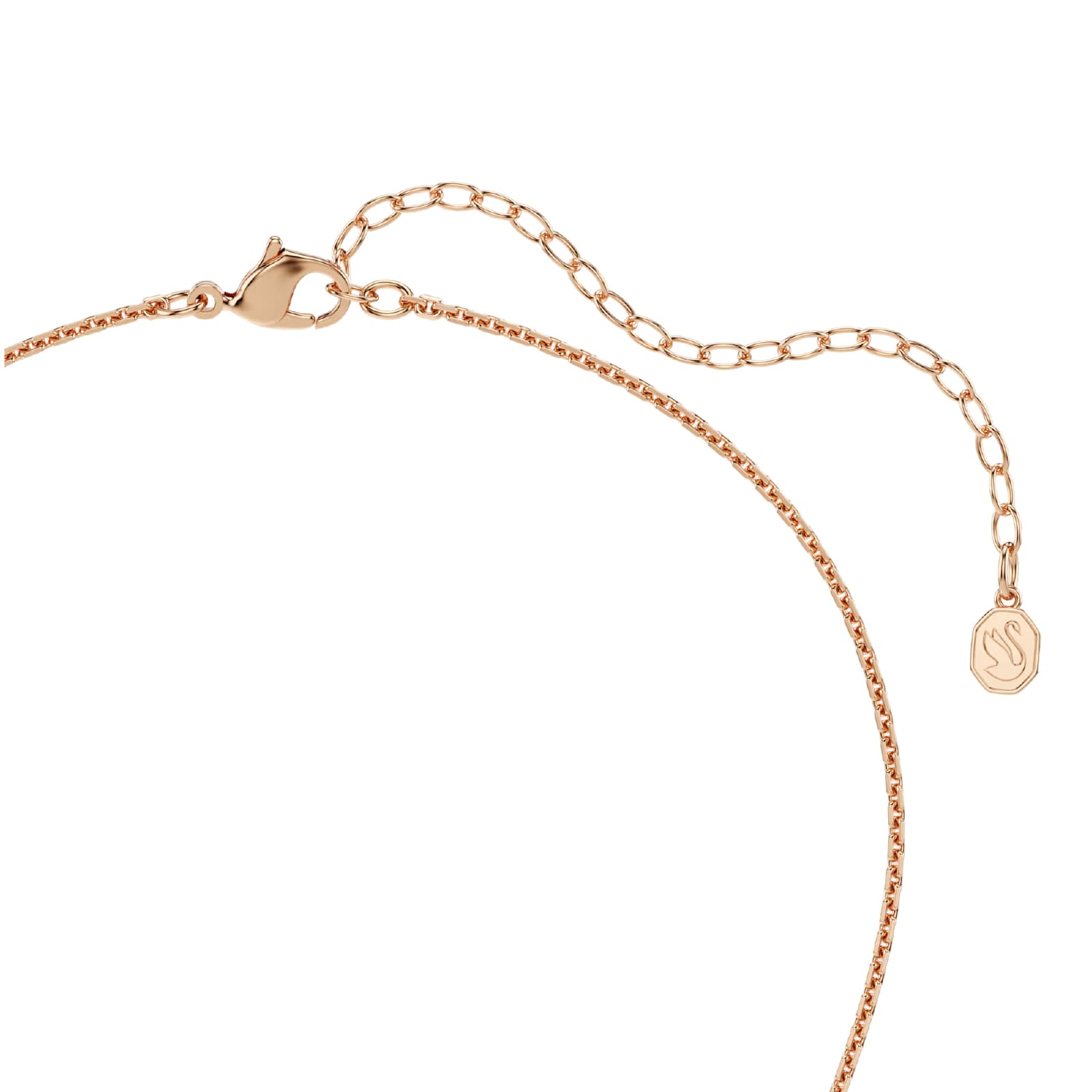 Collana pendente Swarovski Sublima lega oro rosa e zirconi MISURA UNICA