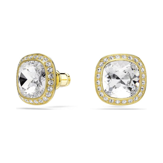 Orecchini lobo Swarovski Una Angelic lega oro e cristalli MISURA UNICA