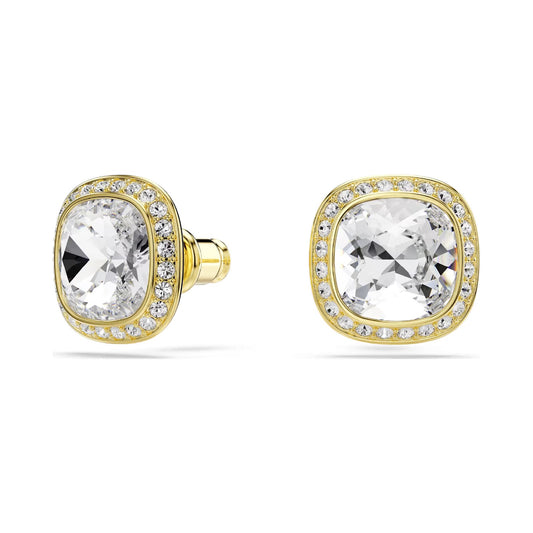 Orecchini lobo Swarovski Una Angelic lega oro e cristalli MISURA UNICA