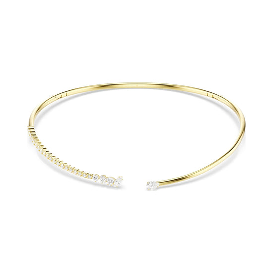 Collana rigida Swarovski Mesmera lega dorata e zirconi MISURA UNICA