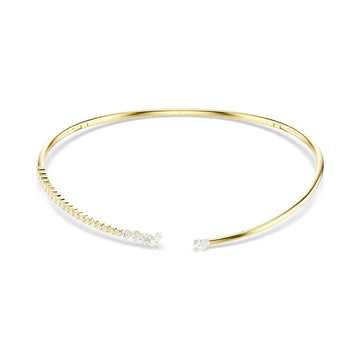 Collana rigida Swarovski Mesmera lega dorata e zirconi MISURA UNICA
