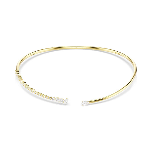 Collana rigida Swarovski Mesmera lega dorata e zirconi MISURA UNICA