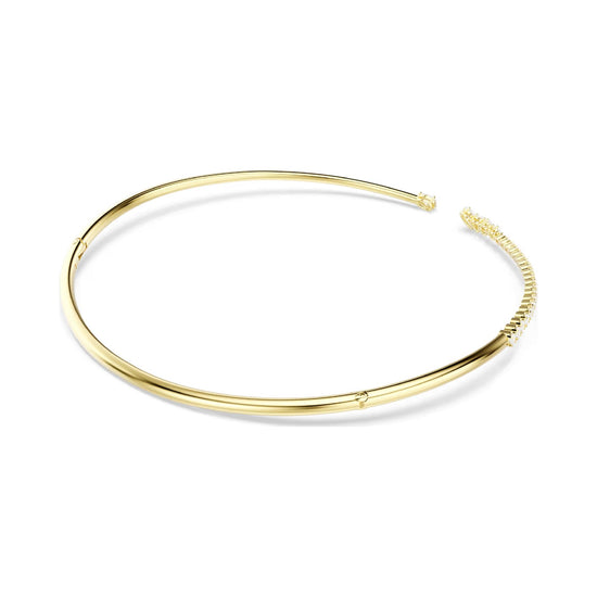 Collana rigida Swarovski Mesmera lega dorata e zirconi MISURA UNICA